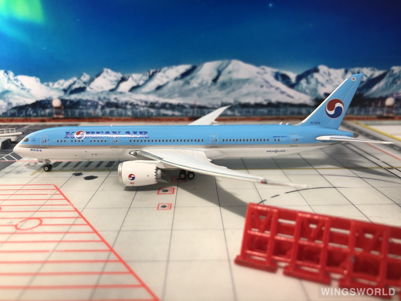 Phoenix 1:400 PH04235 Korean Air 大韩航空 Boeing 787-9 HL7206