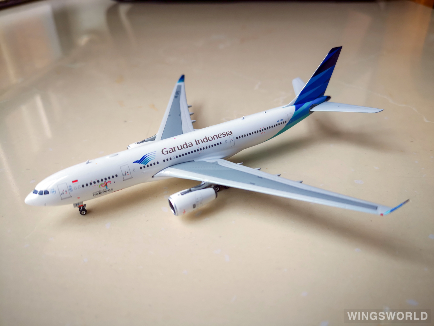 Phoenix 1:400 PH11330 Garuda Indonesia 印度尼西亚鹰航 Airbus A330-200 PK-GPS