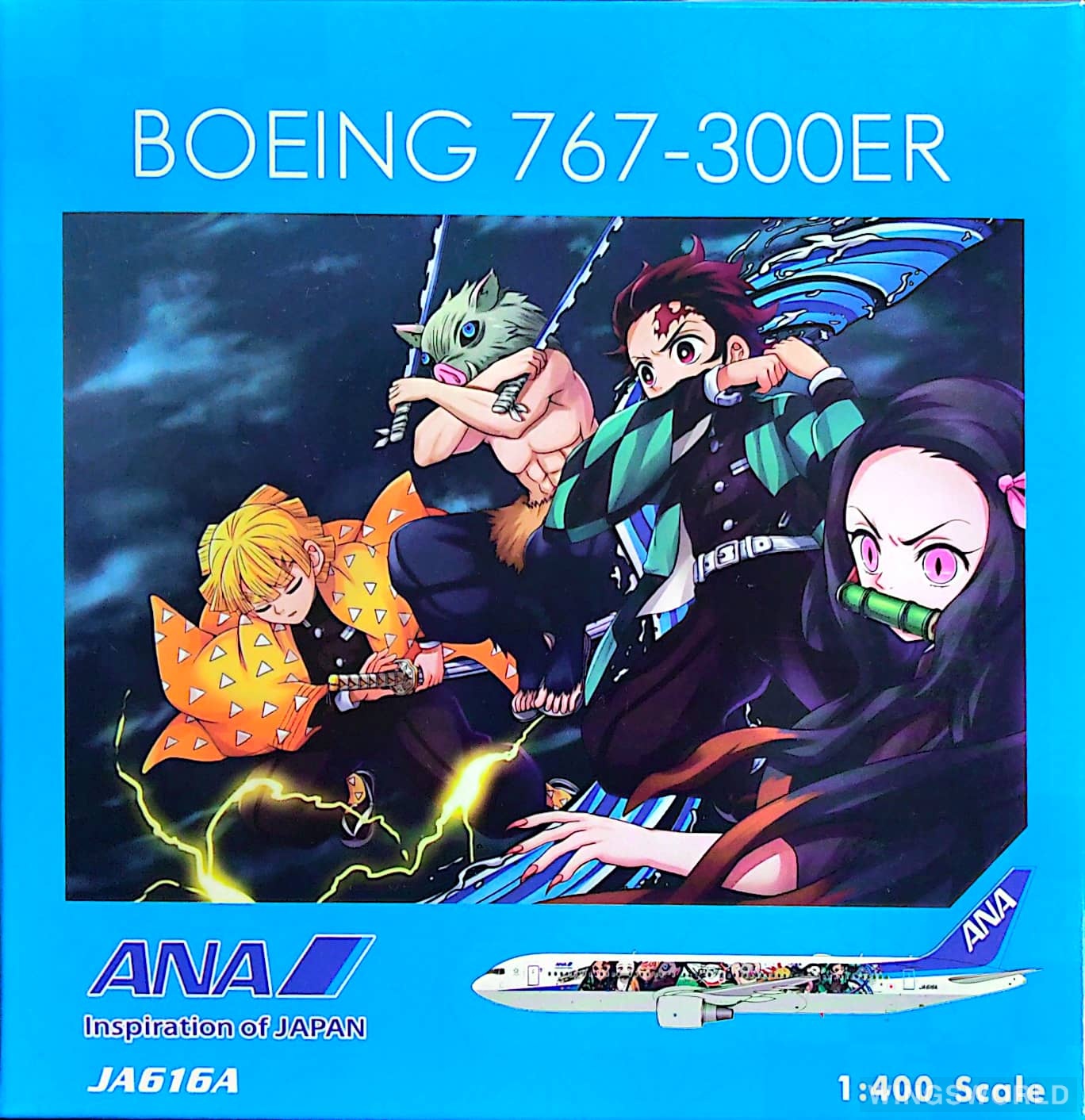 Phoenix 1:400 PH04439 ANA 全日空 Boeing 767-300 JA616A