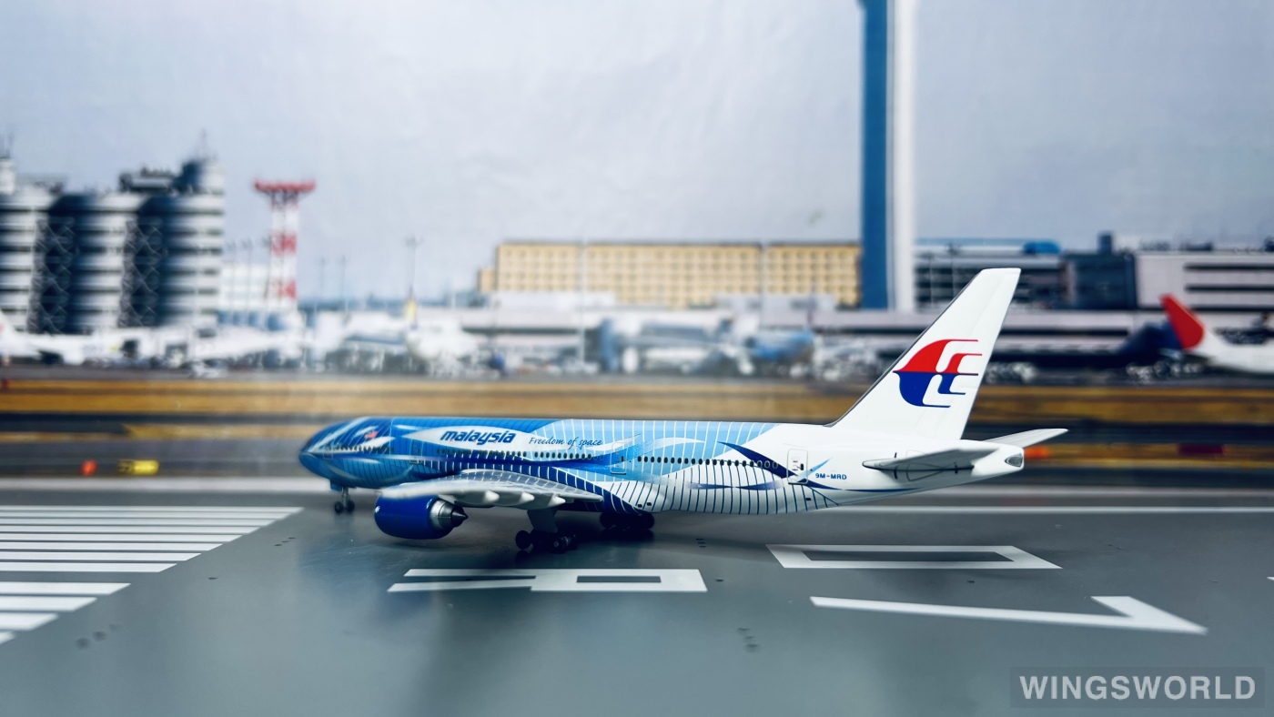 Geminijets 1:400 GJMAS339 Malaysia Airlines 马来西亚航空 Boeing 777-200ER 9M-MRD
