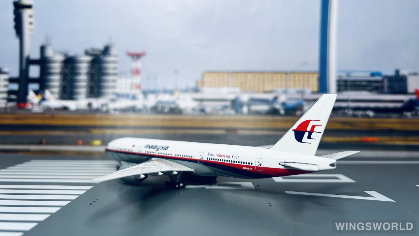 Geminijets 1:400 GJMAS936 Malaysia Airlines 马来西亚航空 Boeing 777-200ER 9M-MRO
