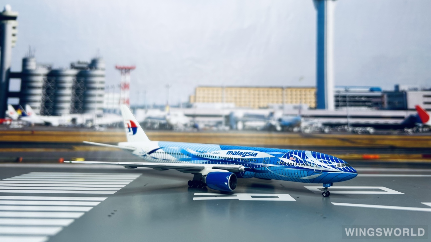 Geminijets 1:400 GJMAS339 Malaysia Airlines 马来西亚航空 Boeing 777-200ER 9M-MRD