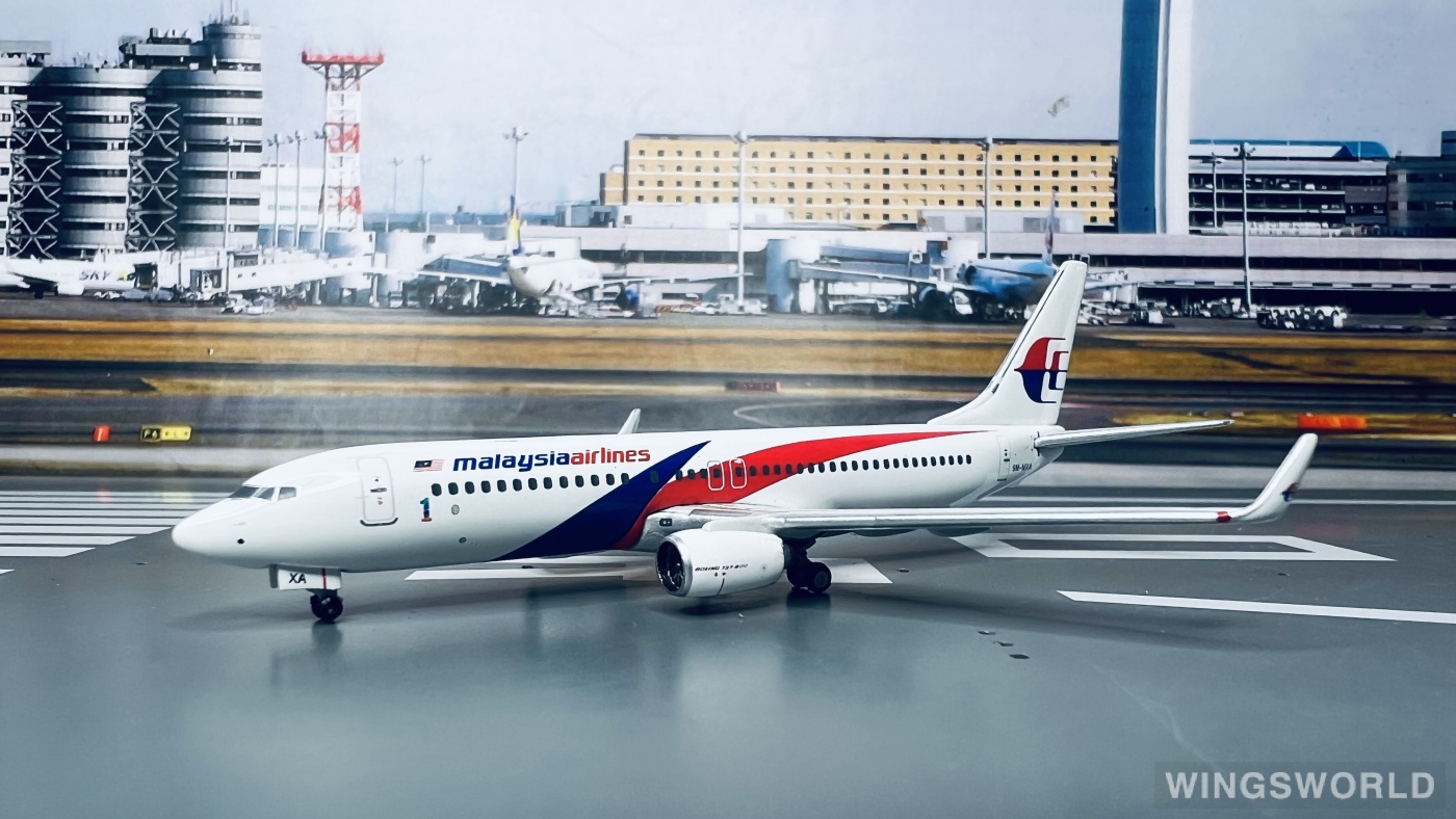 Geminijets 1:400 GJMAS1031 Malaysia Airlines 马来西亚航空 Boeing 737-800 9M-MXA