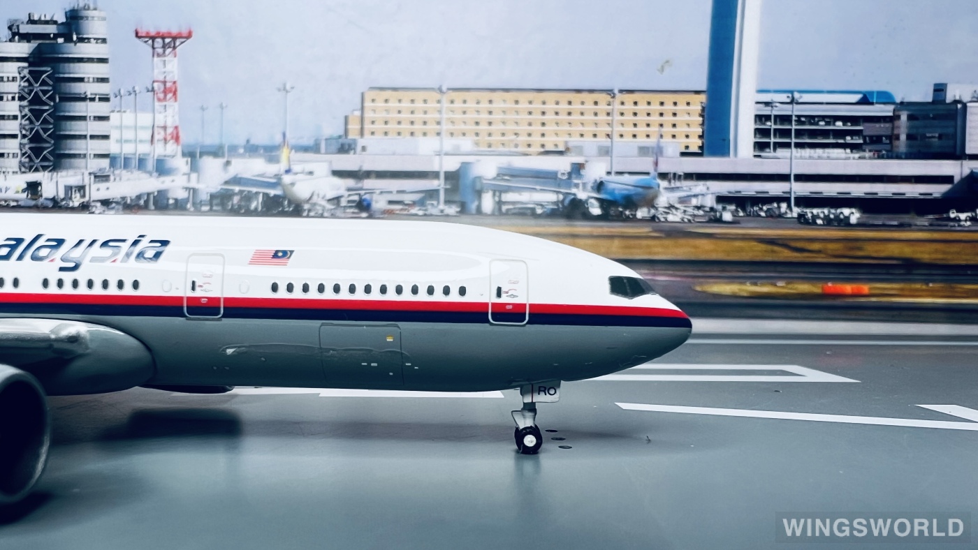 Geminijets 1:400 GJMAS936 Malaysia Airlines 马来西亚航空 Boeing 777-200ER 9M-MRO