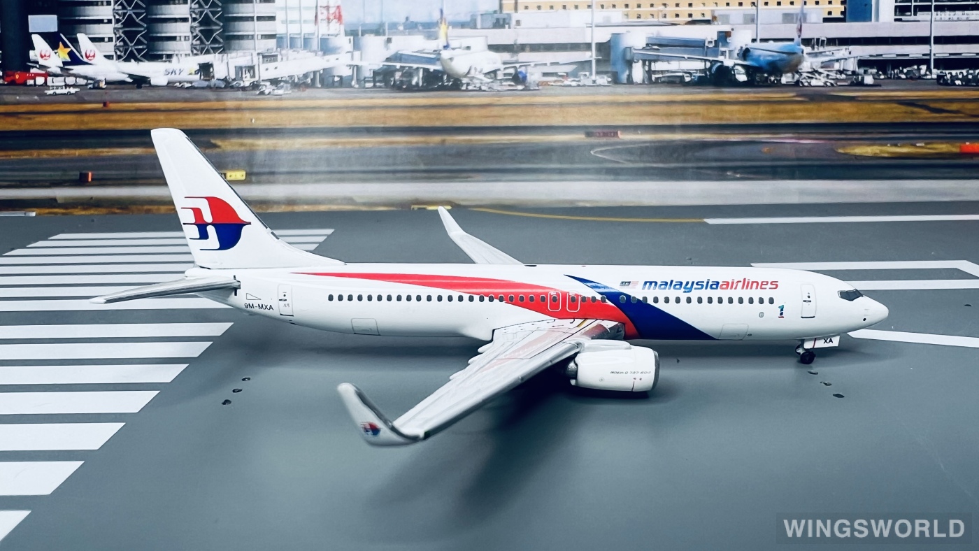 Geminijets 1:400 GJMAS1031 Malaysia Airlines 马来西亚航空 Boeing 737-800 9M-MXA