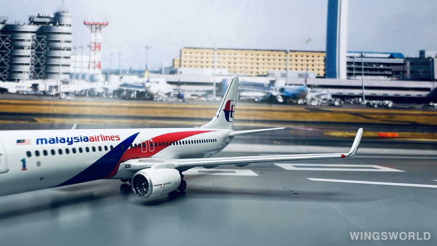 Geminijets 1:400 GJMAS1031 Malaysia Airlines 马来西亚航空 Boeing 737-800 9M-MXA