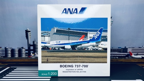 ANA 全日空 Boeing 737-700 JA17AN Inspiration of JAPAN NH20084 Hogan 1:200