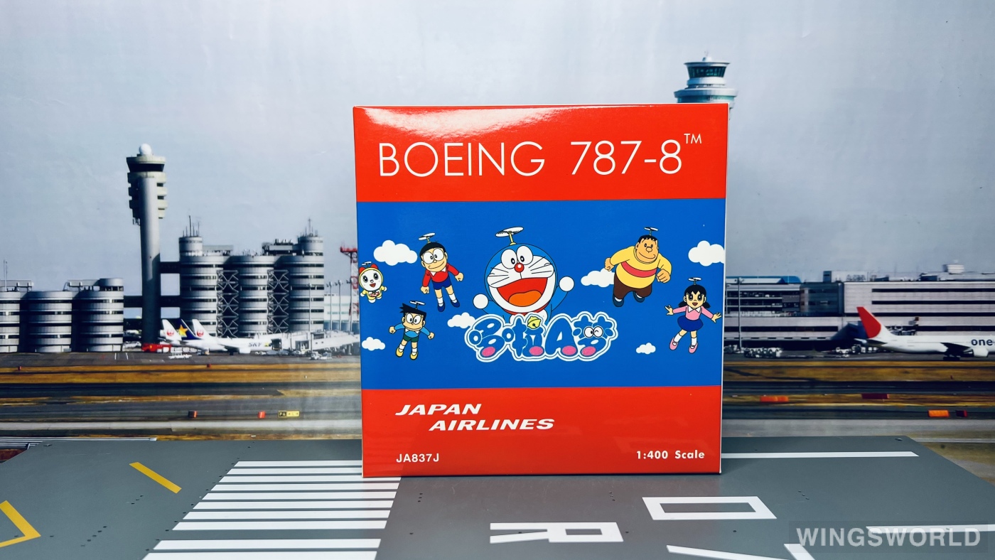 Phoenix 1:400 PH04134 Japan Airlines 日本航空 Boeing 787-8 JA837J