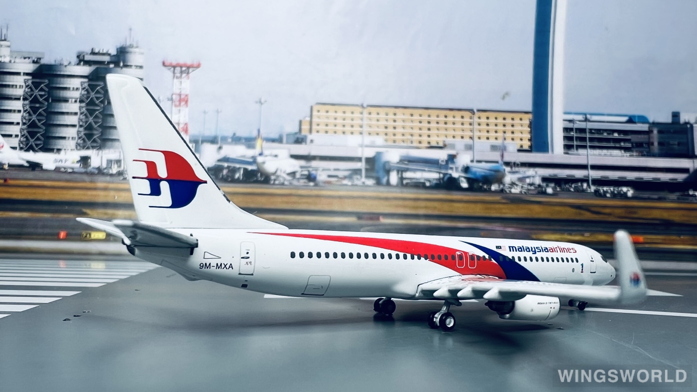 Geminijets 1:400 GJMAS1031 Malaysia Airlines 马来西亚航空 Boeing 737-800 9M-MXA