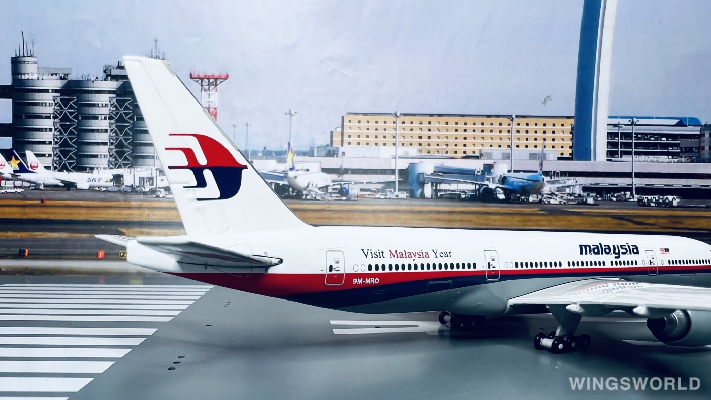 Geminijets 1:400 GJMAS936 Malaysia Airlines 马来西亚航空 Boeing 777-200ER 9M-MRO