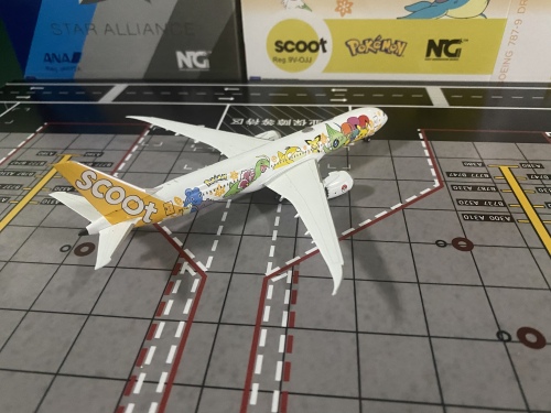 Scoot 酷航 Boeing 787-9 9V-OJJ  NG55095 NGmodels 1:400