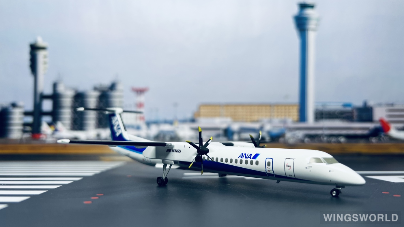 Hogan 1:400 DH28012 ANA 全日空 Bombardier Dash 8-400 JA855A