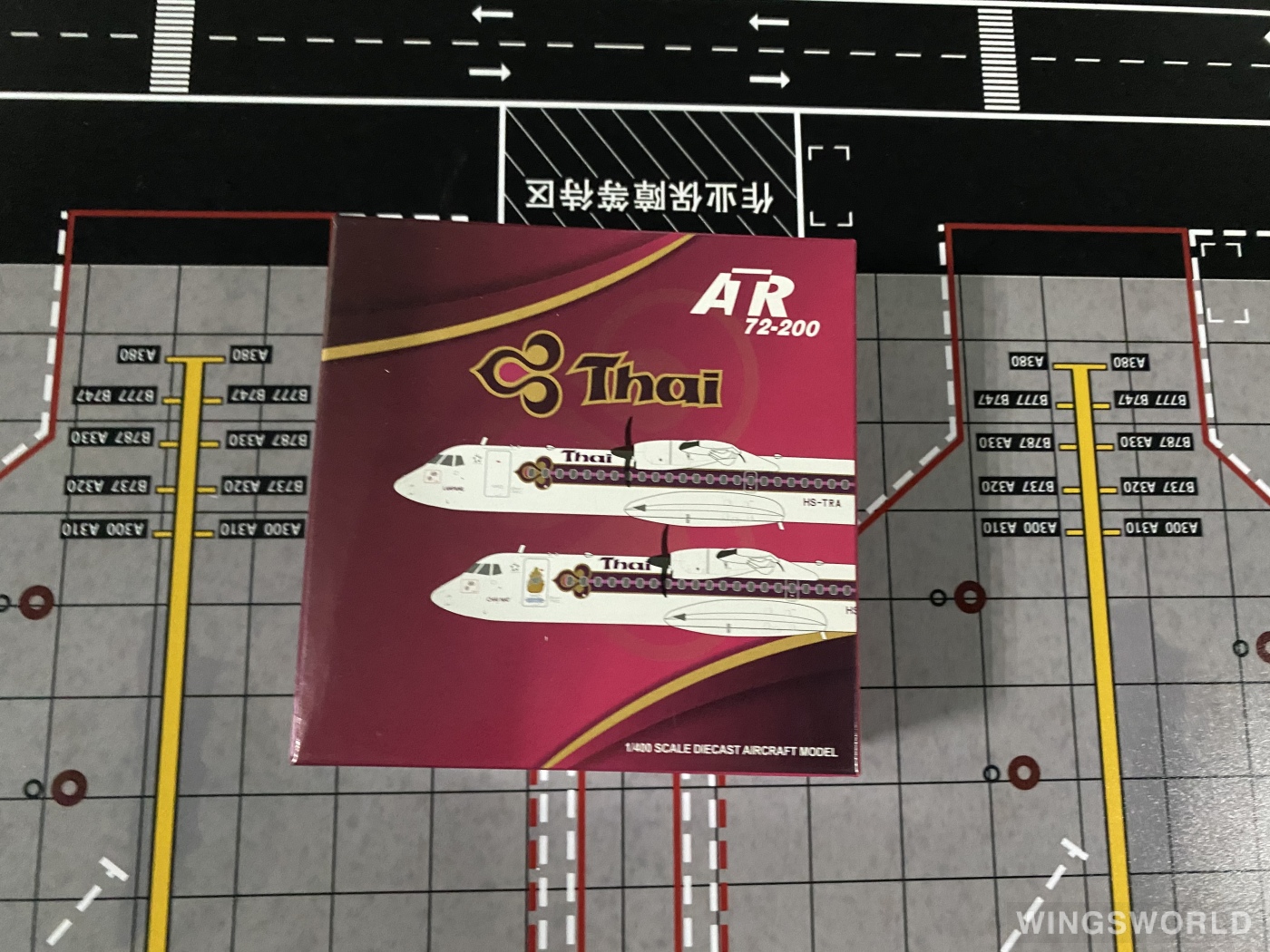 JC Wings 1:400 LH4240 Thai Airways 泰国国际航空 ATR 72 HS-TRB