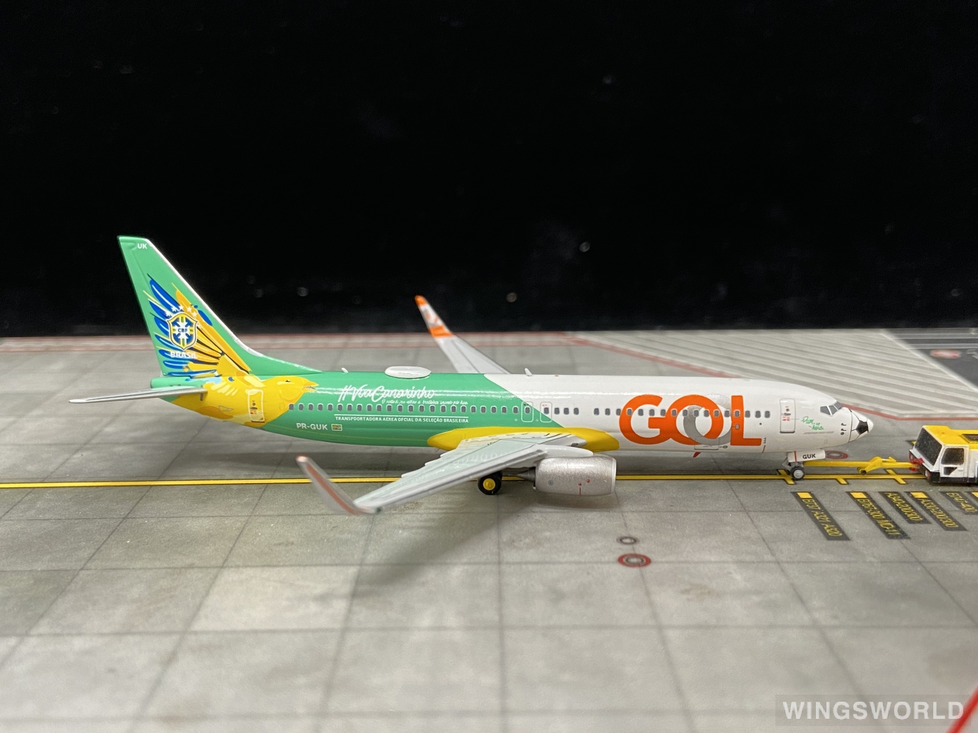 NGmodels 1:400 NG58138 GOL 高尔航空 Boeing 737-800 PR-GUK