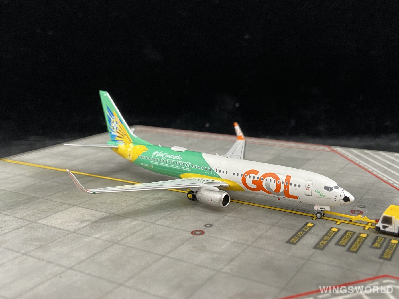 NGmodels 1:400 NG58138 GOL 高尔航空 Boeing 737-800 PR-GUK