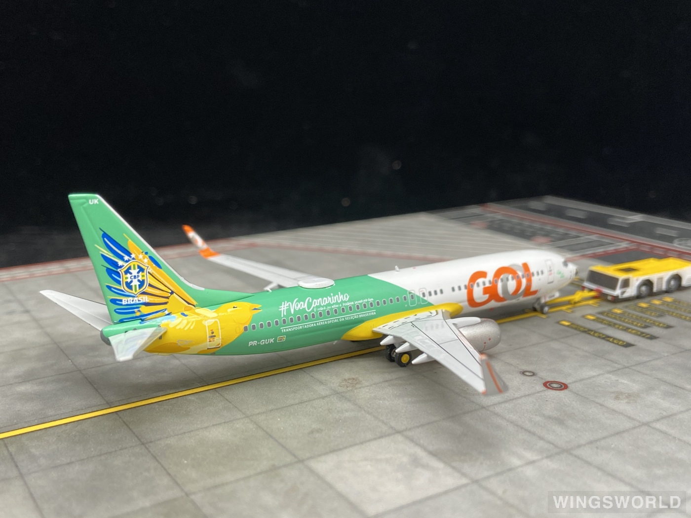 NGmodels 1:400 NG58138 GOL 高尔航空 Boeing 737-800 PR-GUK