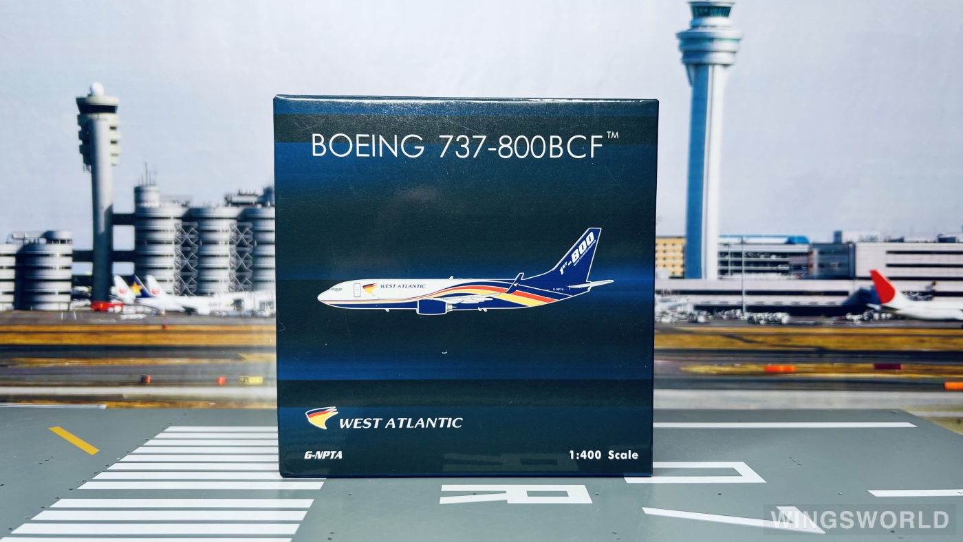 Phoenix 1:400 PH04301 West Atlantic Boeing 737-800 G-NPTA