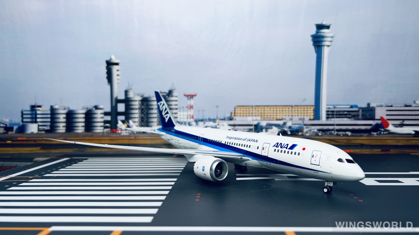 JFOX 1:200 JF-787-8-001 ANA 全日空 Boeing 787-8 JA813A