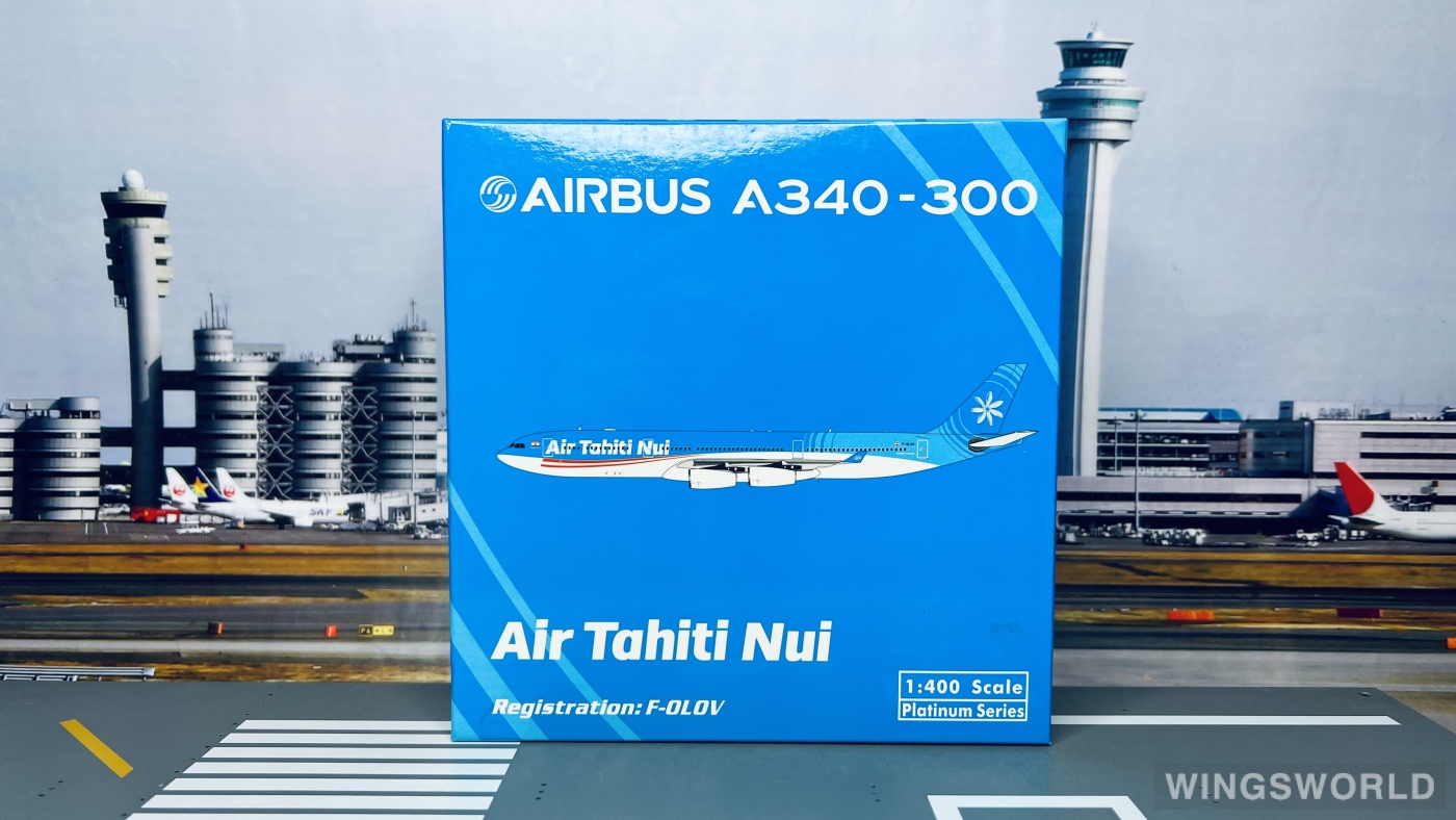 Phoenix 1:400 PH11219 Air Tahiti Nui 大溪地航空 Airbus A340-300 F-OLOV