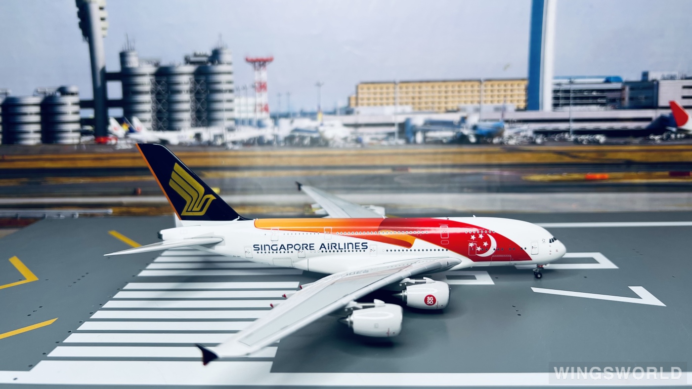 Aviation400 1:400 AV4132 Singapore Airlines 新加坡航空 Airbus A380-800 9V-SKI