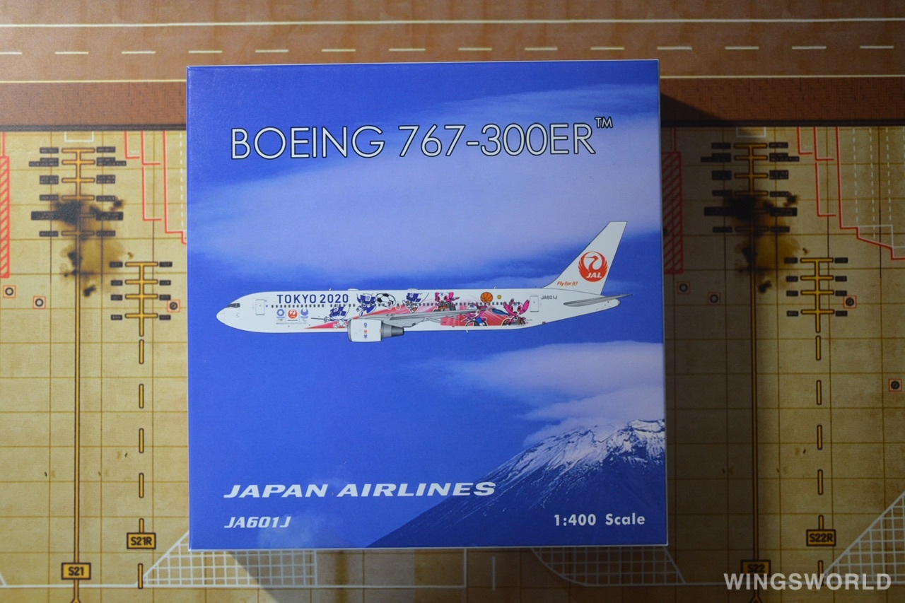 Phoenix 1:400 PH04307 Japan Airlines 日本航空 Boeing 767-300 JA601J