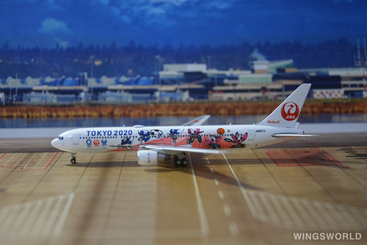 Phoenix 1:400 PH04307 Japan Airlines 日本航空 Boeing 767-300 JA601J