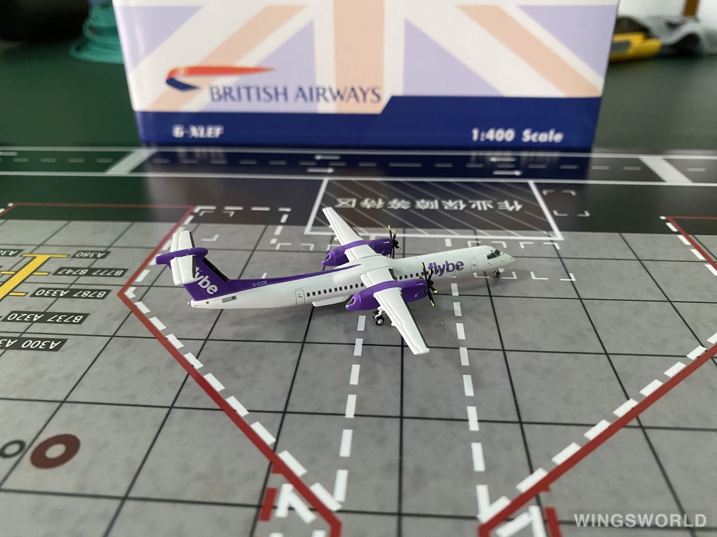 Geminijets 1:400 GJBEE2162 Flybe 弗莱比航空 Bombardier Dash 8-400 G-ECOE