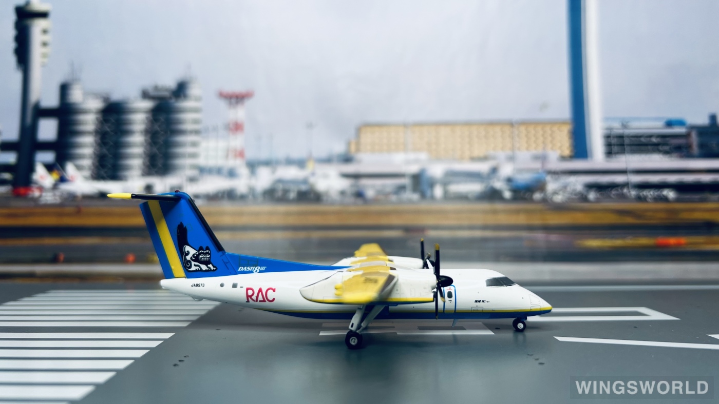JC Wings 1:200 EW28Q1002 Ryukyu Air Commuter 琉球空中通勤 Bombardier Dash 8-100 JA8973