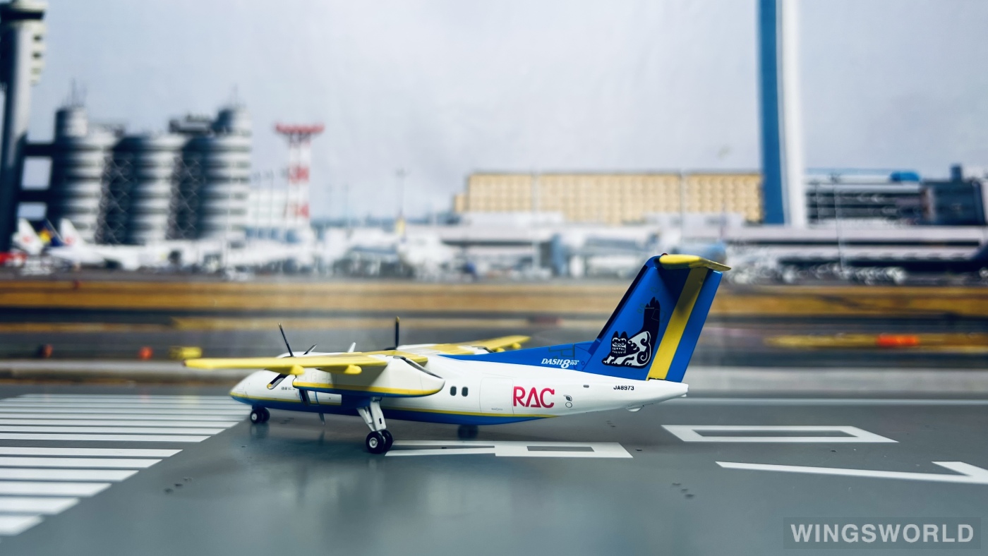 JC Wings 1:200 EW28Q1002 Ryukyu Air Commuter 琉球空中通勤 Bombardier Dash 8-100 JA8973
