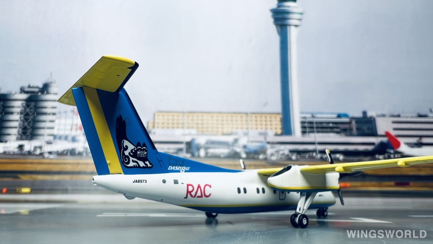 JC Wings 1:200 EW28Q1002 Ryukyu Air Commuter 琉球空中通勤 Bombardier Dash 8-100 JA8973