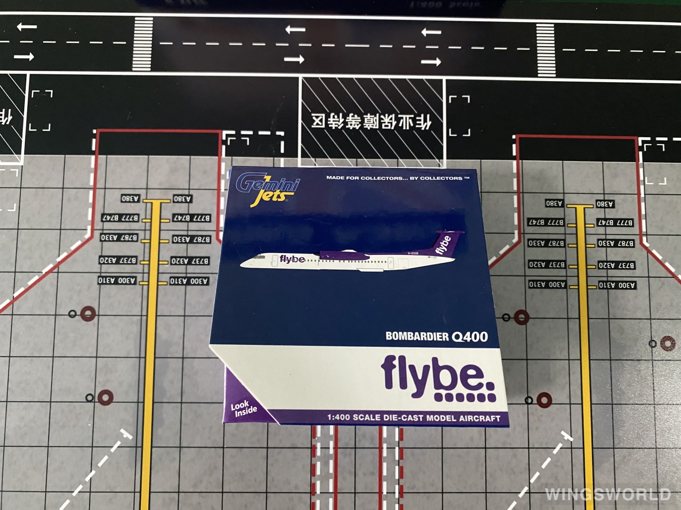 Geminijets 1:400 GJBEE2162 Flybe 弗莱比航空 Bombardier Dash 8-400 G-ECOE
