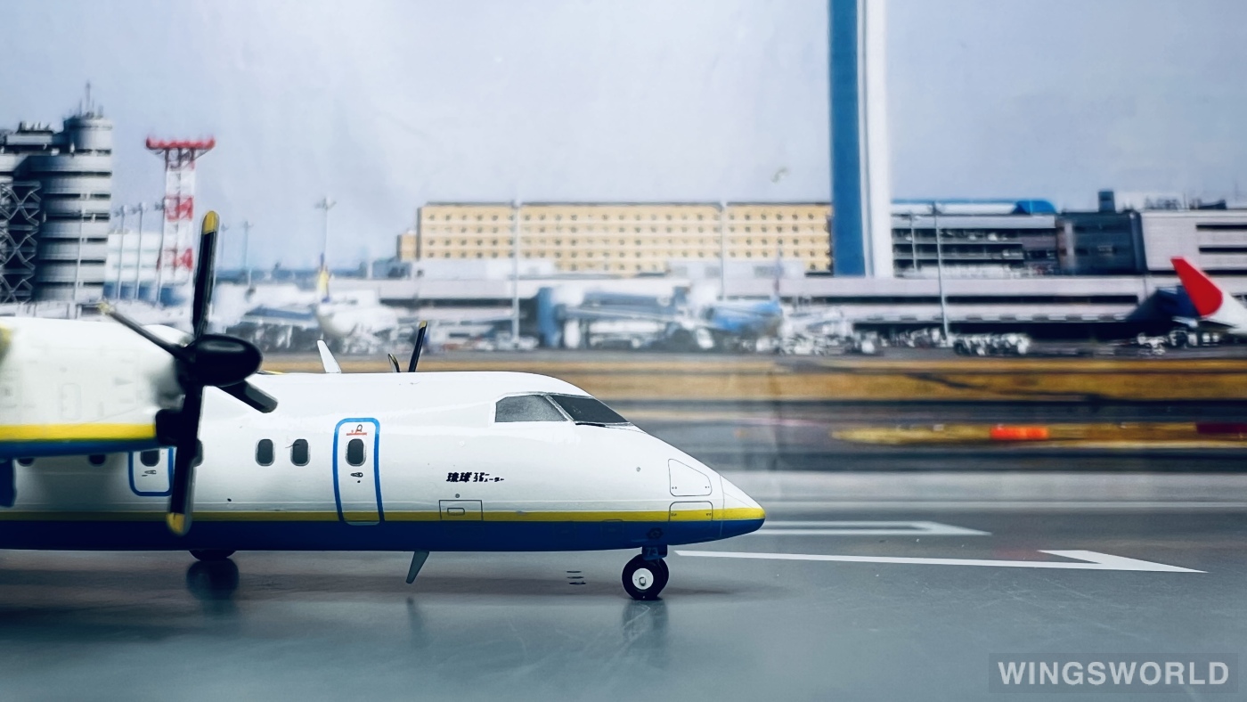 JC Wings 1:200 EW28Q1002 Ryukyu Air Commuter 琉球空中通勤 Bombardier Dash 8-100 JA8973