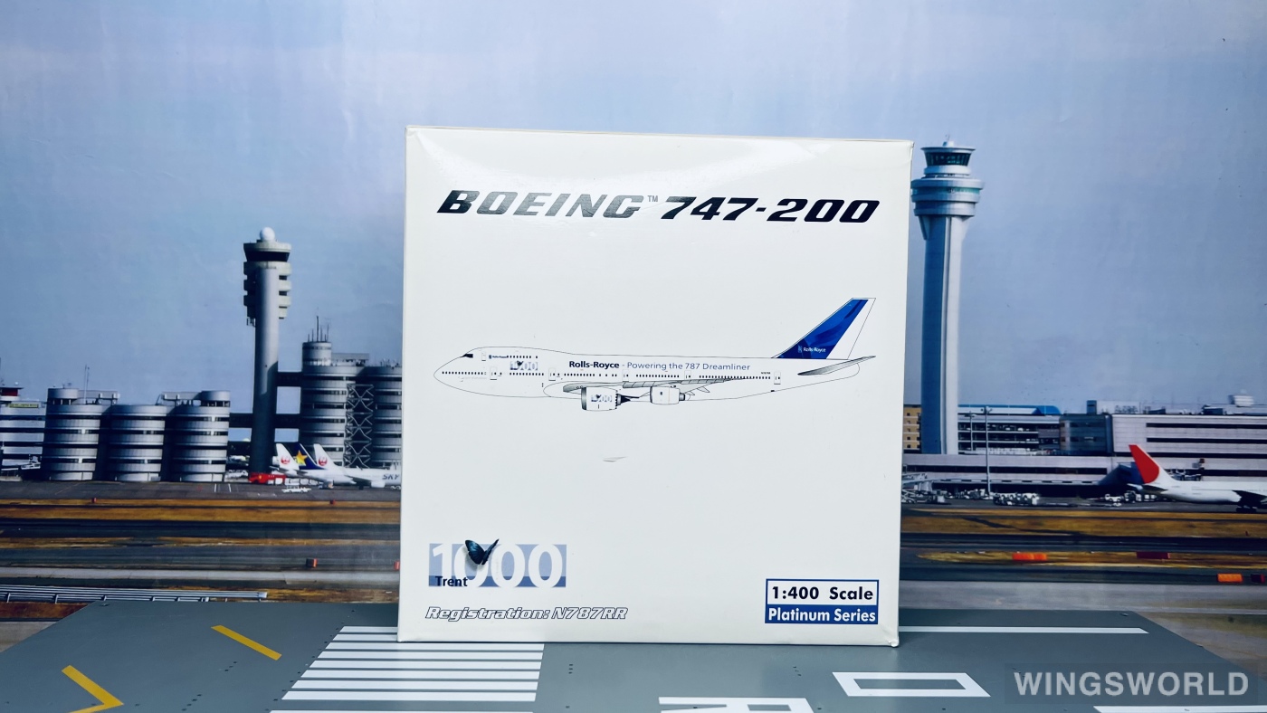 Phoenix 1:400 PH10212 Boeing 波音公司 Boeing 747-200 N787RR