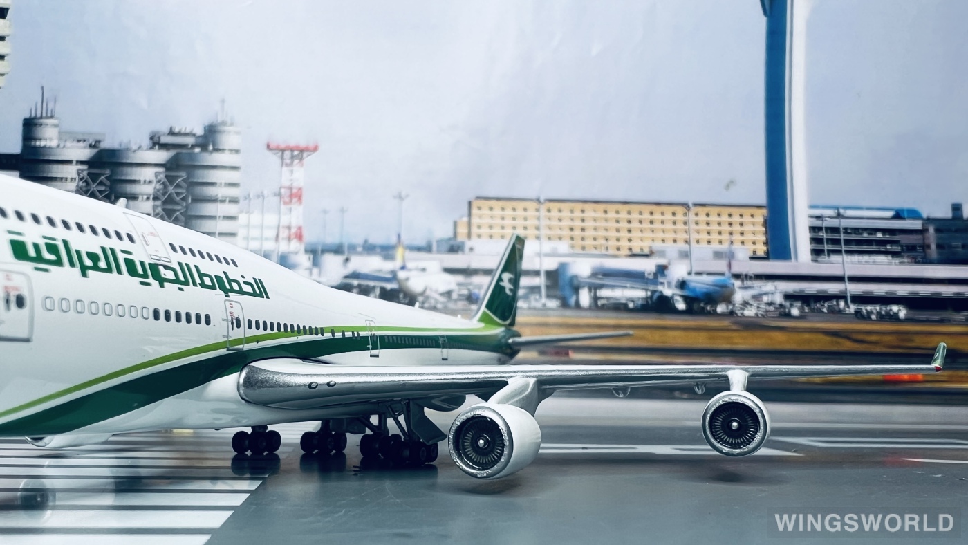 Phoenix 1:400 PH11151 Iraqi Airways 伊拉克航空 Boeing 747-400 YI-ASA