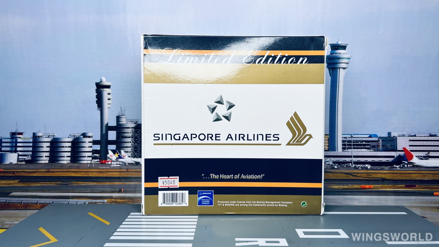 Phoenix 1:400 PH10385 Singapore Airlines 新加坡航空 Boeing 777-300ER 9V-SWD