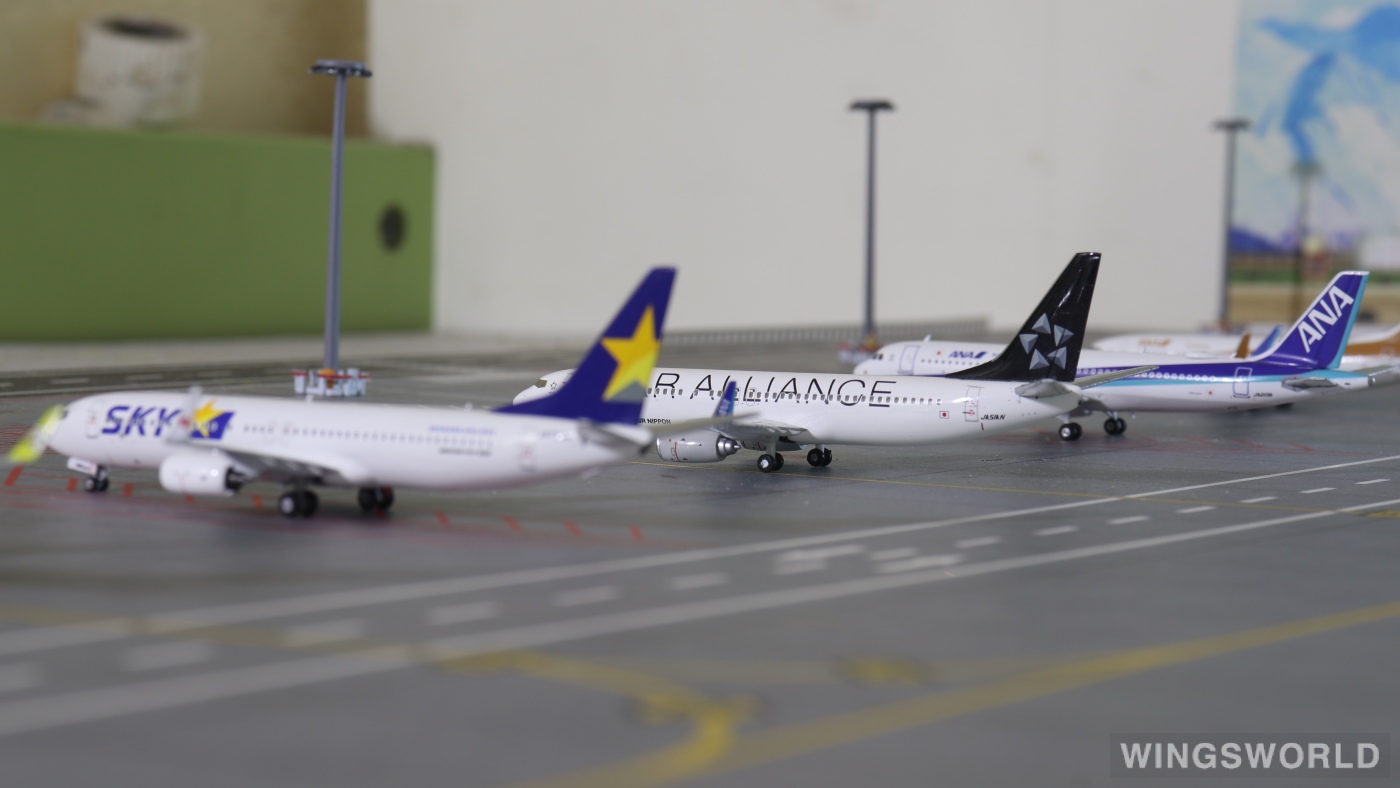 NGmodels 1:400 NG58141 Skymark Airlines 天马航空 Boeing 737-800 JA73NM