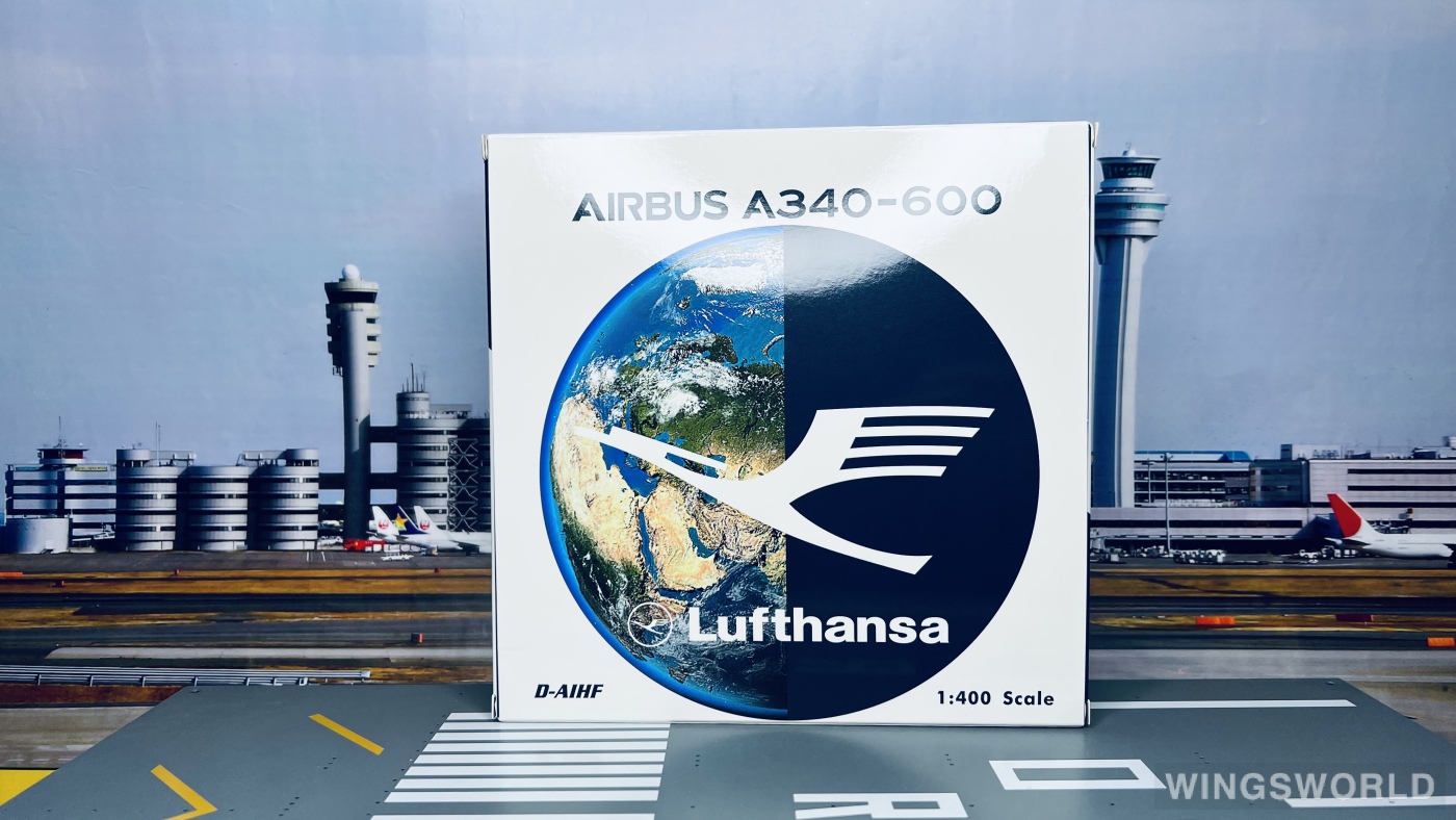 Phoenix 1:400 PH04484 Lufthansa 汉莎航空 Airbus A340-600 D-AIHF