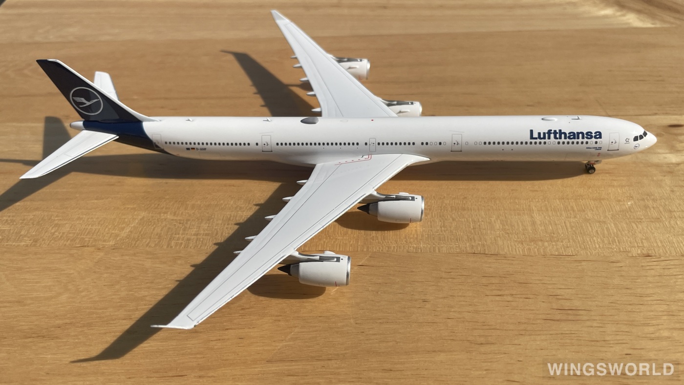 Phoenix 1:400 PH04484 Lufthansa 汉莎航空 Airbus A340-600 D-AIHF