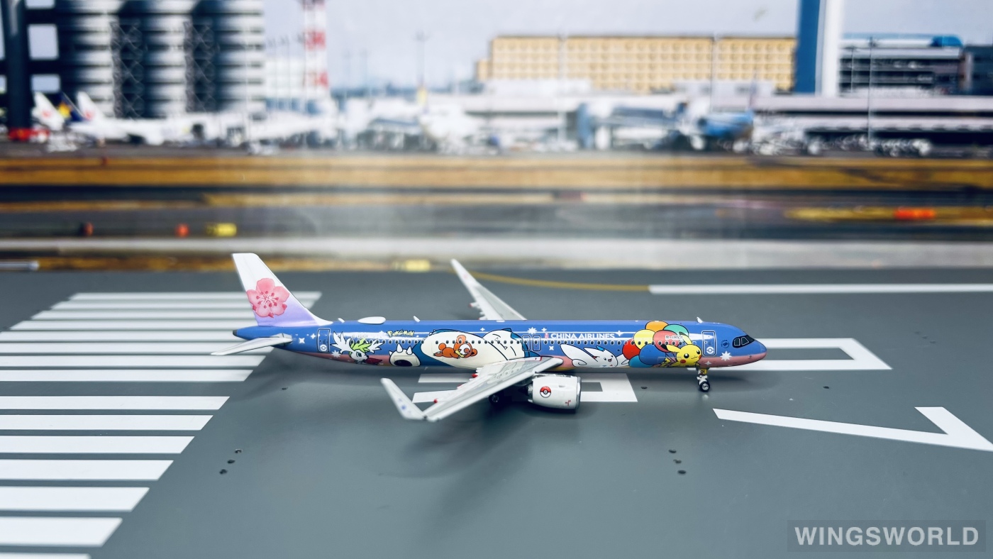 Phoenix 1:400 PH04489 China Airlines 中华航空 Airbus A321neo B-18101