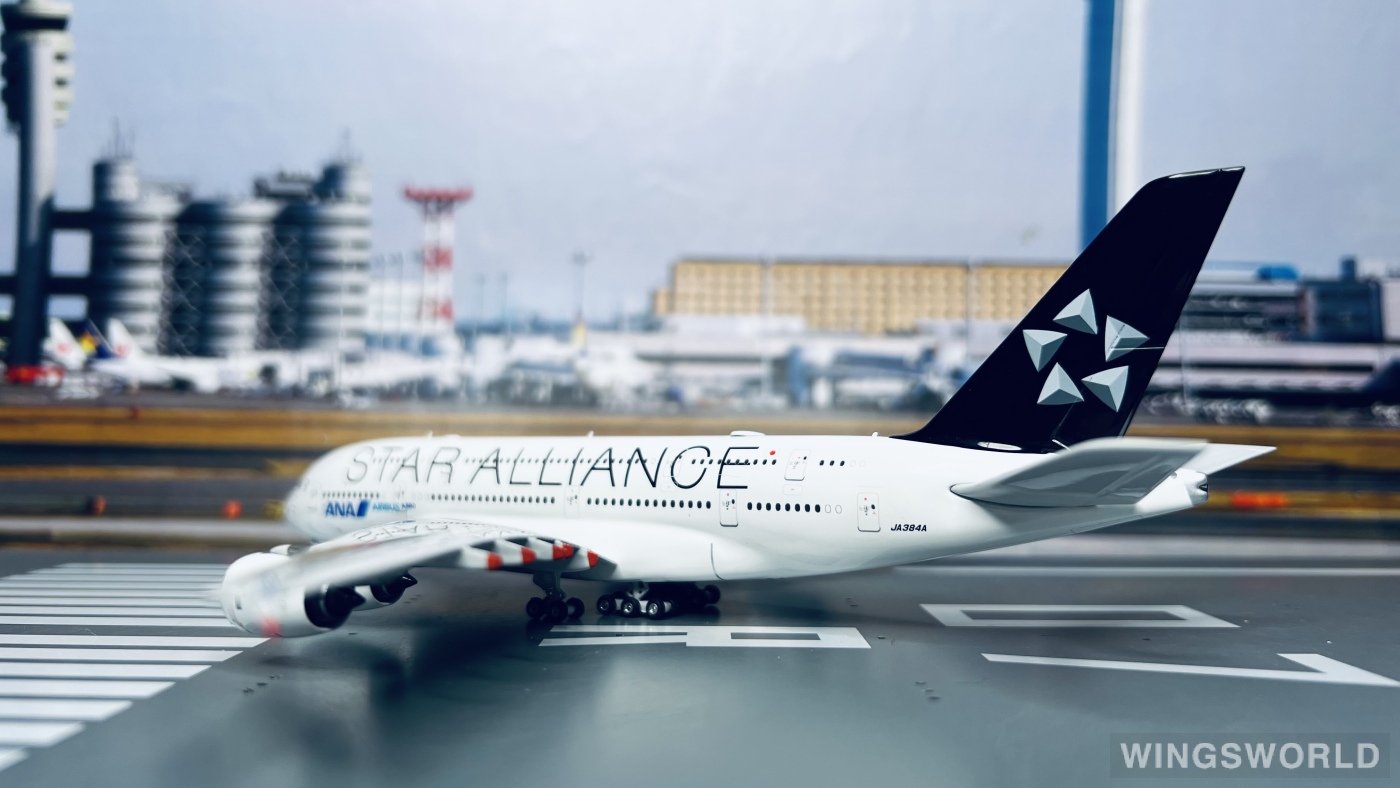 Phoenix 1:400 PH04468 ANA 全日空 Airbus A380-800 JA384A