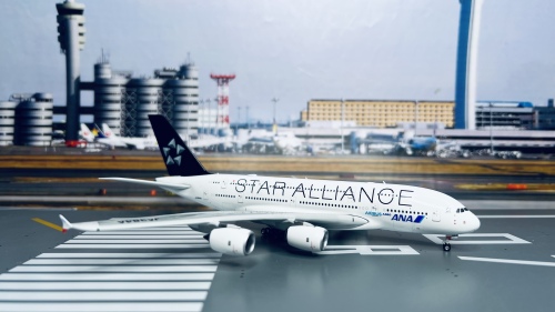 PH04468 ANA 全日空Airbus A380 JA384A 星空联盟Phoenix 1:400 -飞机