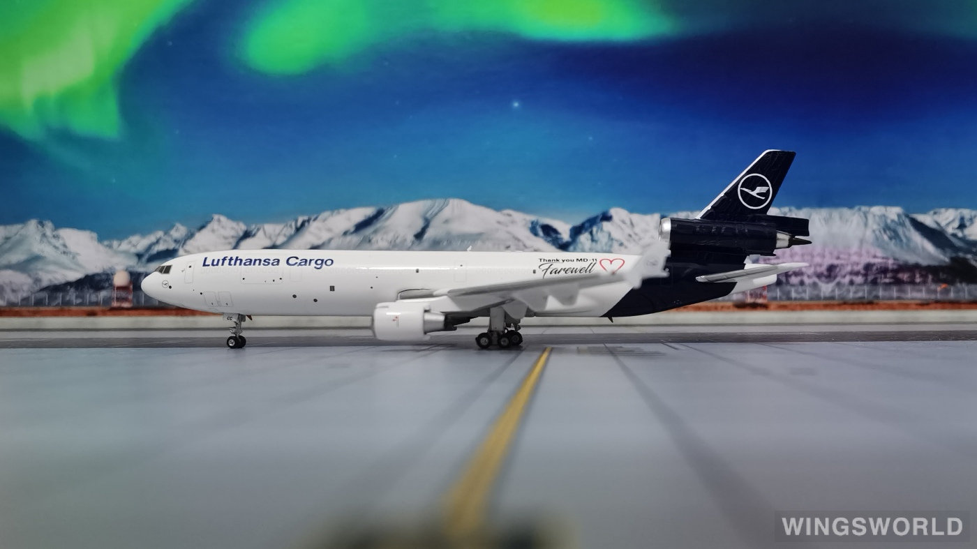 Phoenix 1:400 PH04482 Lufthansa 汉莎航空 McDonnell Douglas MD-11 D-ALCC