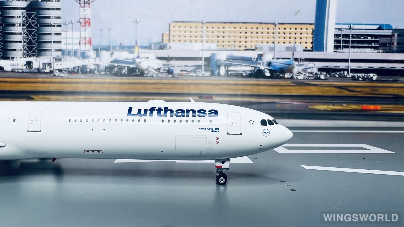 Phoenix 1:400 PH04484 Lufthansa 汉莎航空 Airbus A340-600 D-AIHF
