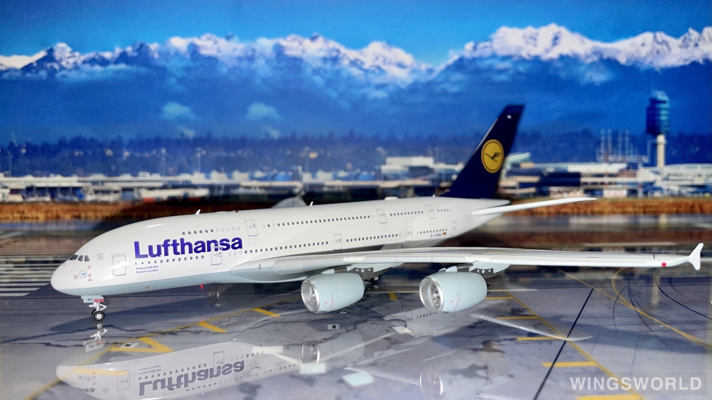 Aviation400 1:400 AV4134 Lufthansa 汉莎航空 Airbus A380-800 D-AIMA