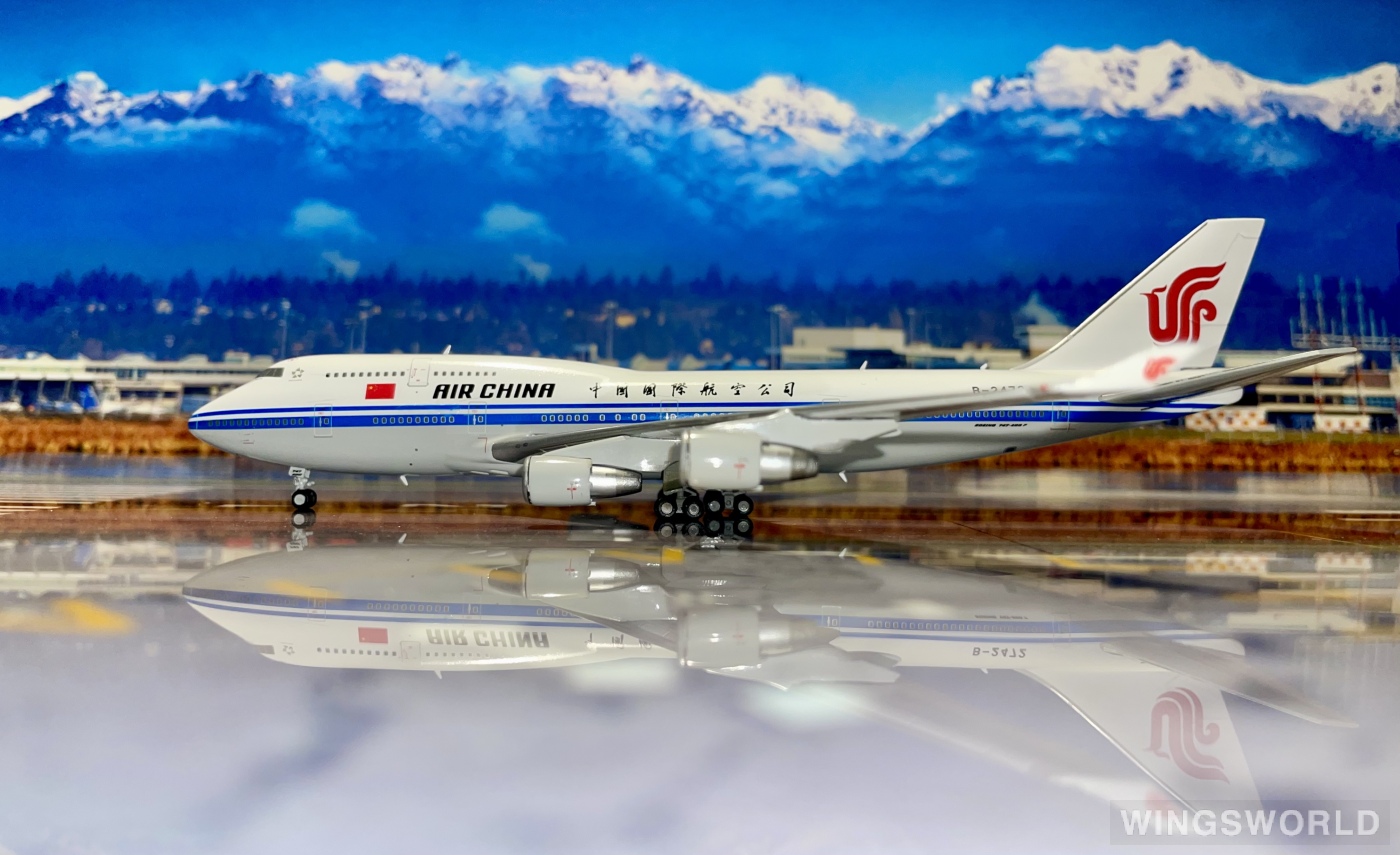 JC Wings 1:400 XX4890A Air China 中国国际航空 Boeing 747-400 B-2472