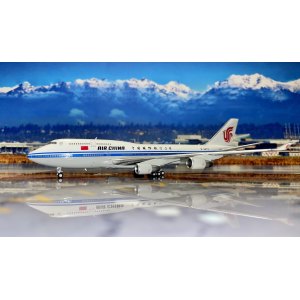 Air China 中国国际航空 Boeing 747-400 B-2472 襟翼打开 XX4890A JC Wings 1:400
