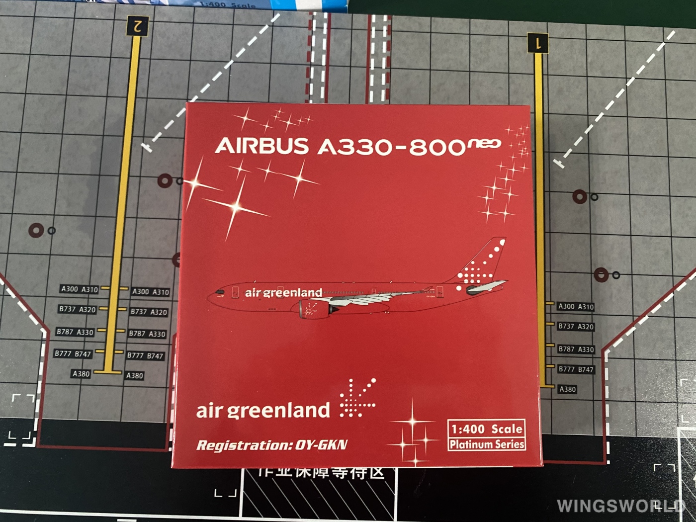 Phoenix 1:400 PH11773 Air Greenland 格陵兰航空 Airbus A330-800neo OY-GKN