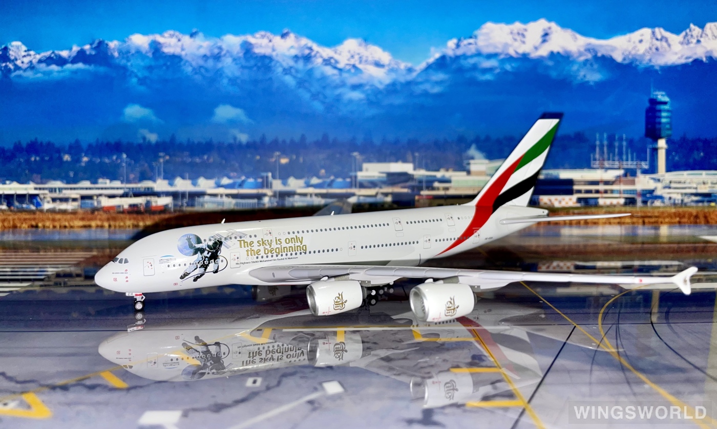 Geminijets 1:400 GJUAE1924 Emirates 阿联酋航空 Airbus A380-800 A6-EEH