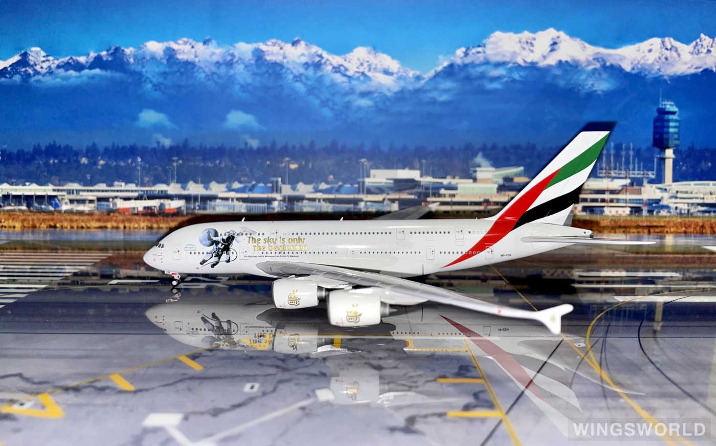 Geminijets 1:400 GJUAE1924 Emirates 阿联酋航空 Airbus A380-800 A6-EEH