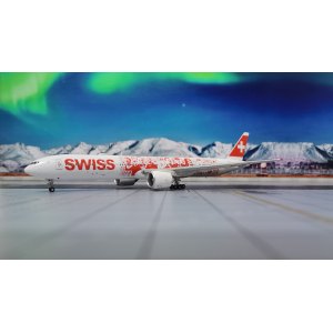 Swiss 瑞士国际航空 Boeing 777-300ER HB-JNA  AV4108 Aviation400 1:400